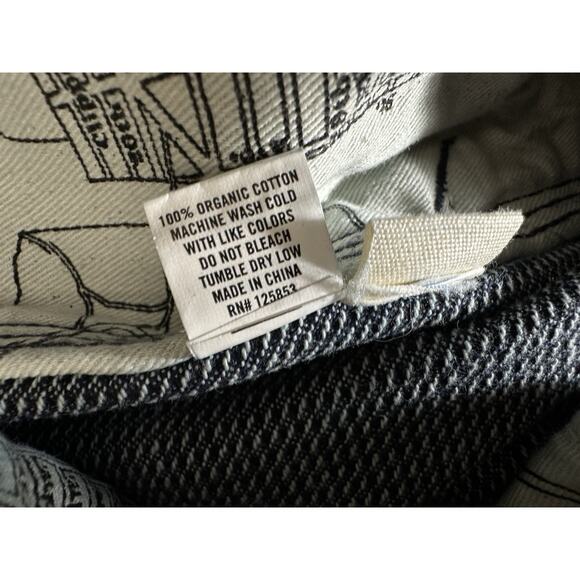 Taylor Stitch Men's The Morse Pant Rinsed Indigo Textured Stripe Size 32X32 - Picture 9 of 16